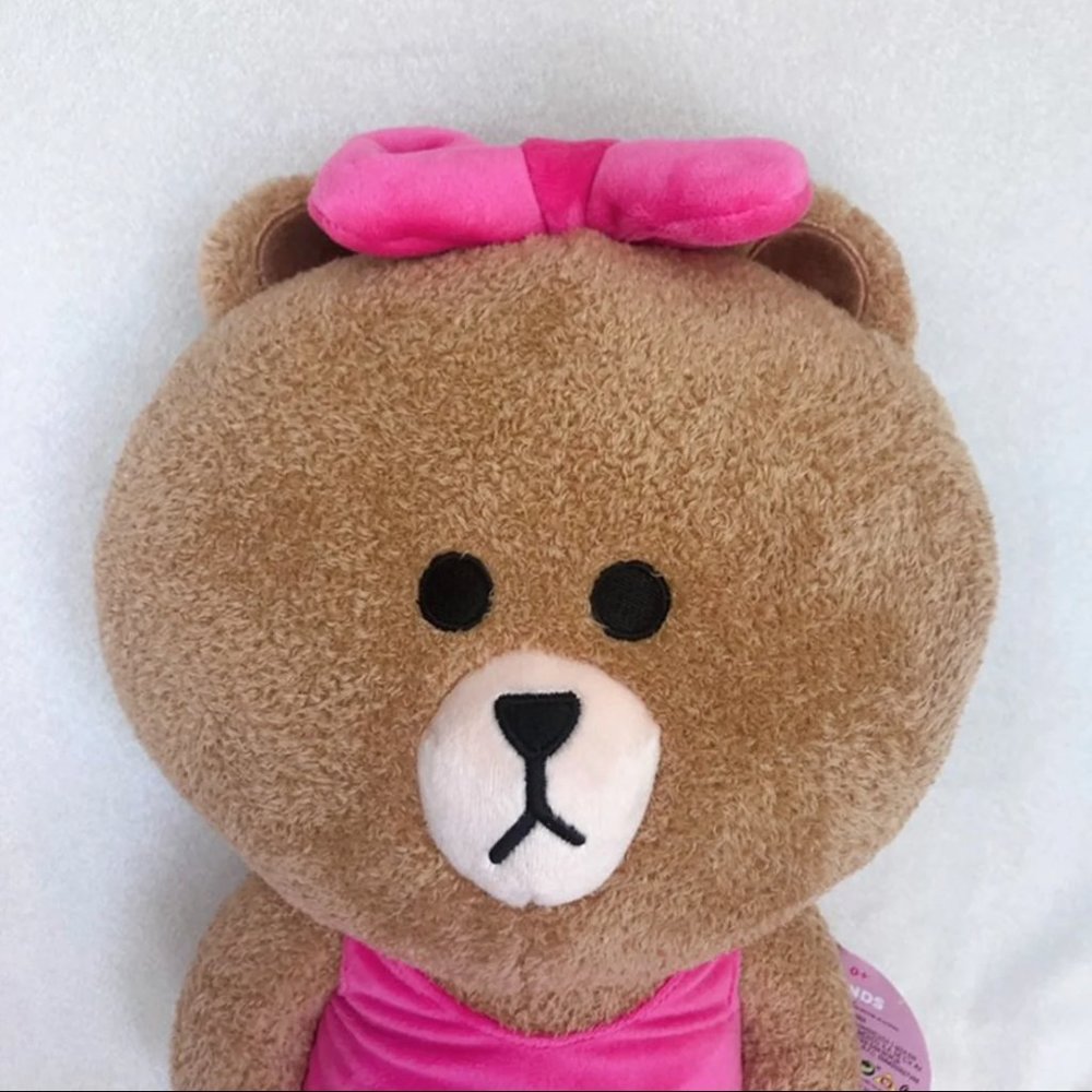 NWT CHOCO GIRL BEAR Line Friends 14-Inch Plush GUND
